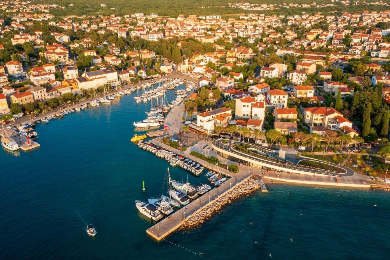 Sunset Suite Malinska Bagian luar foto